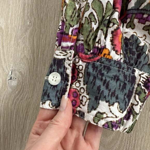 Rhode Pants Joggers Floral Colorful Cotton Boho Beach - Picture 5 of 12